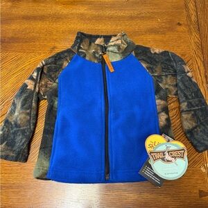 6-12 month Camouflage Fleece Jacket
